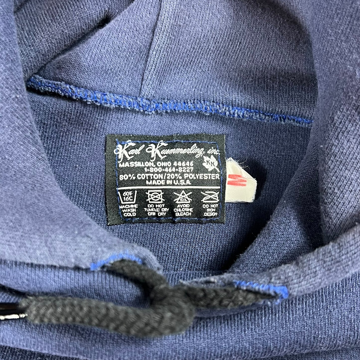 Vintage 80s Karl Kummerlig double face Arborist hoodie (M)