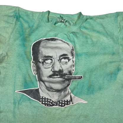 Vintage 1970s Groucho Marx Comedian tie dye tee (S)
