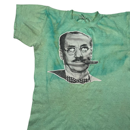 Vintage 1970s Groucho Marx Comedian tie dye tee (S)