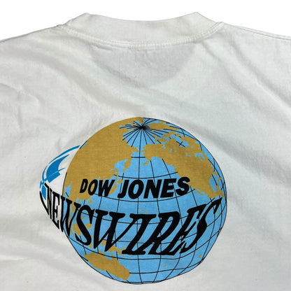 Vintage 90s DOW JONES News Wires tee (L)