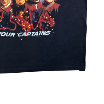 Vintage 1998 Star Trek Four Captains tee (XL)