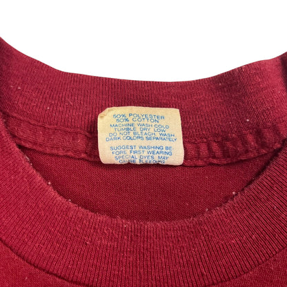 Vintage 80s Adidas trefoil logo tee (M/L)