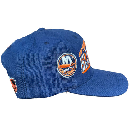 Vintage 90s Sports Specialties New York Islanders grid SnapBack