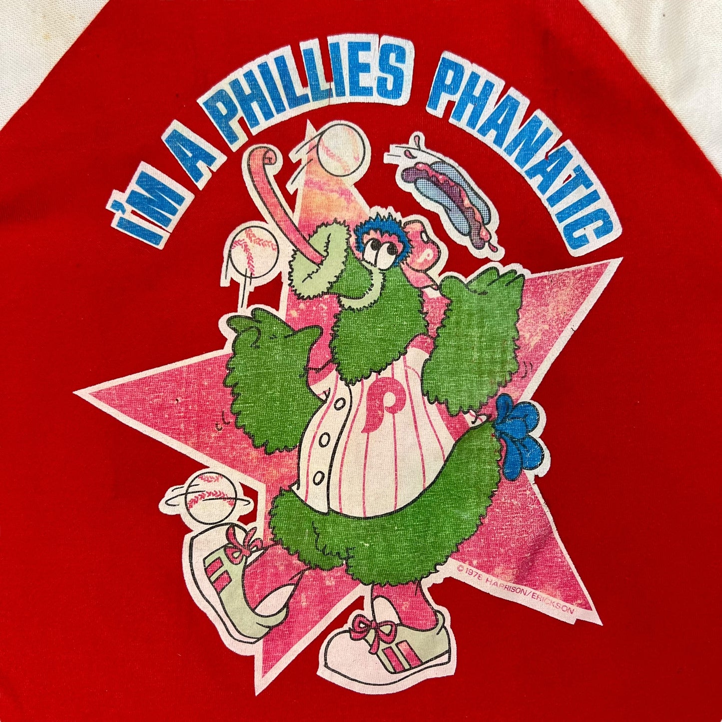 Vintage 1978 Philadelphia Phillies Phanatic tee (S)