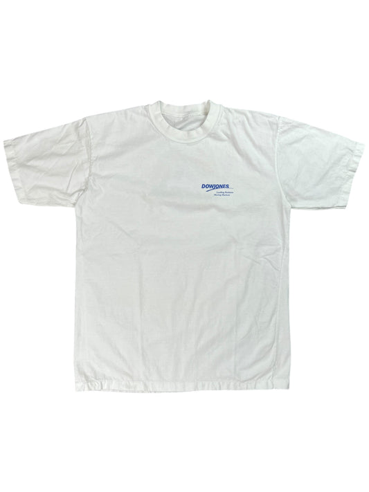 Vintage 90s DOW JONES News Wires tee (L)