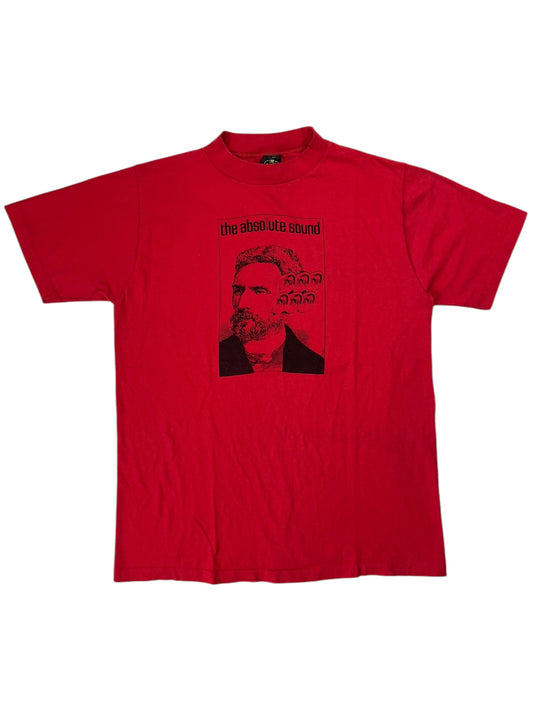 Vintage 1970s The Abso!ute Sound audiophile magazine Gary Viskupic tee (L)