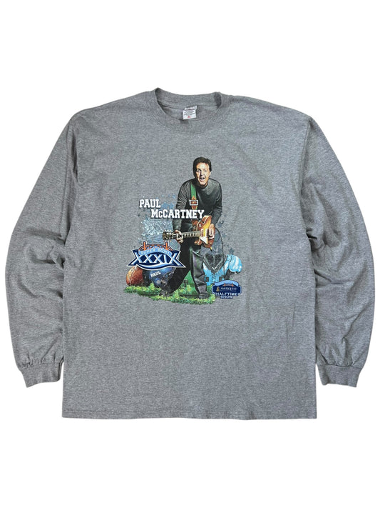 Vintage Y2K Paul McCartney Super Bowl Halftime show long sleeve (XL)