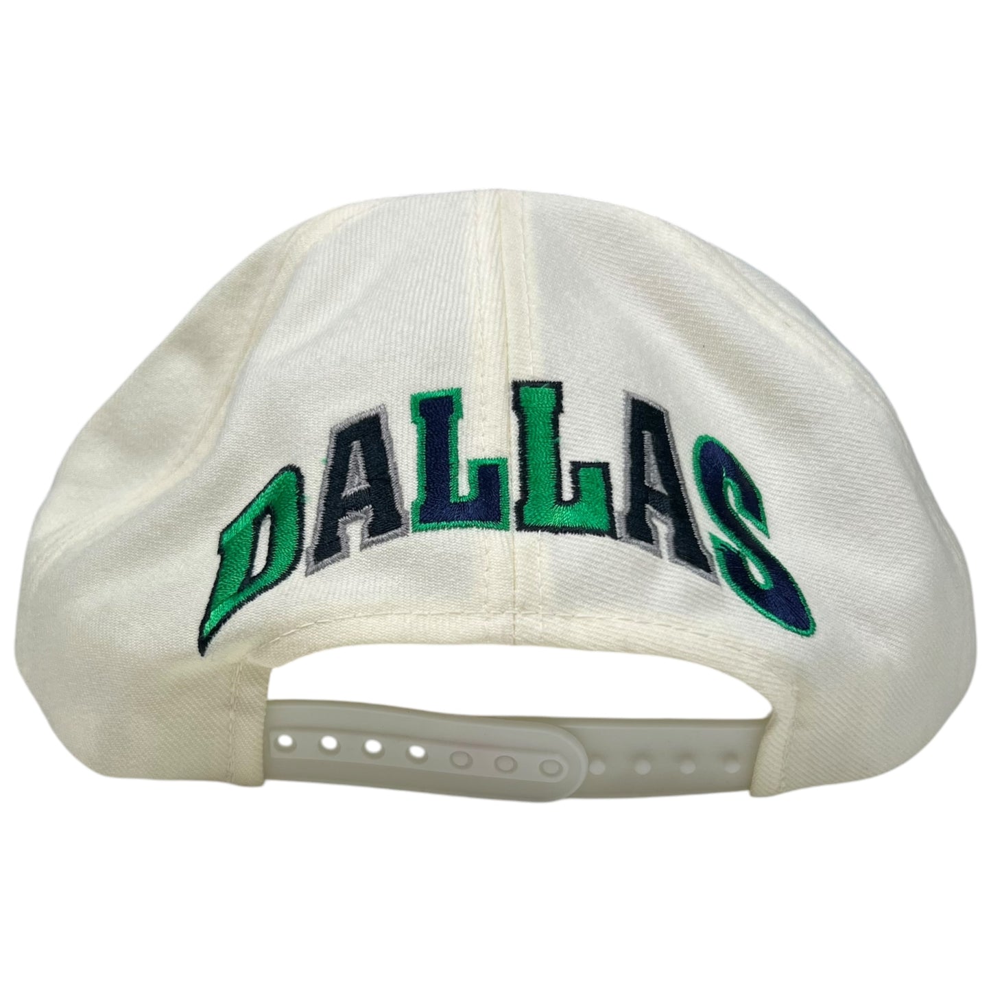 Vintage 90s G CAP Dallas Mavericks NBA wool block head SnapBack