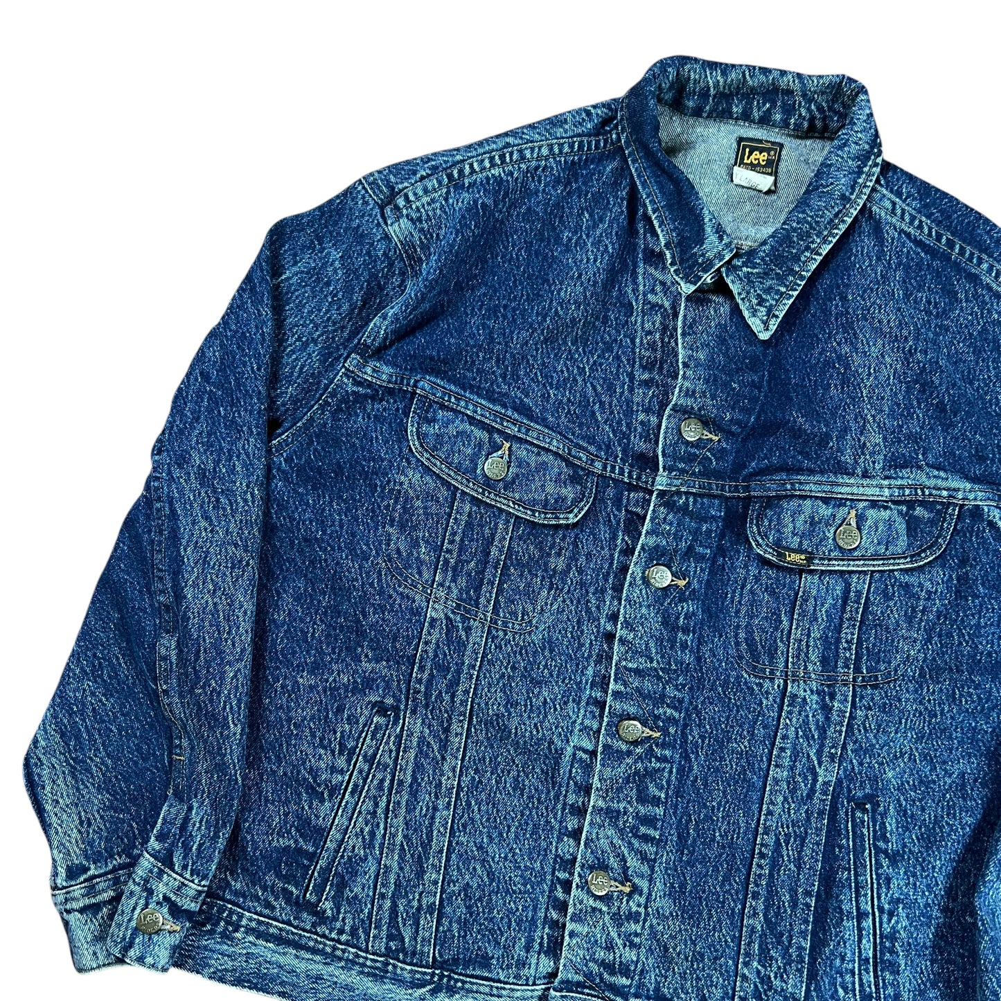 Vintage 90s Lee PATD-153538 denim jacket (XL)