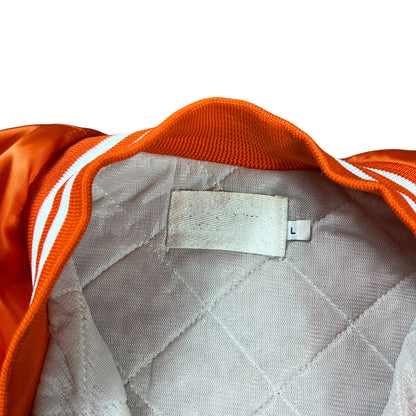 Vintage 80s Chalk Line Tampa Bay Buccaneers creamsicle satin jacket (L)