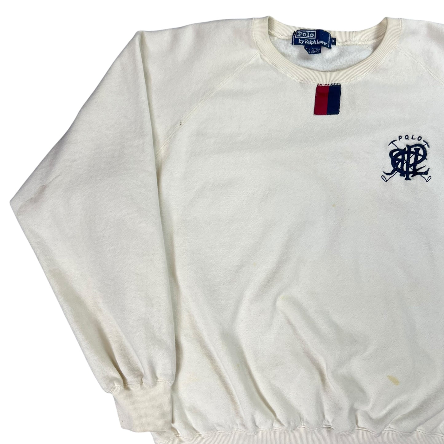 Vintage 90s Polo Ralph Lauren RL logo crewneck (L)