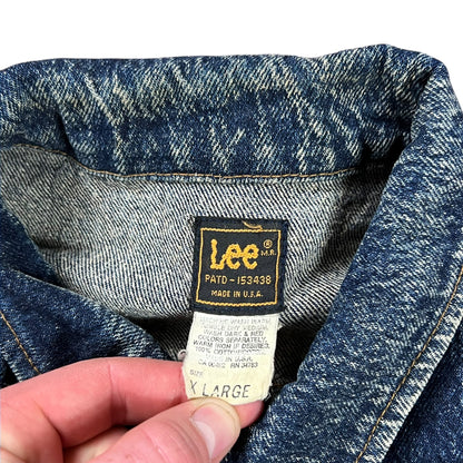 Vintage 90s Lee PATD-153538 denim jacket (XL)