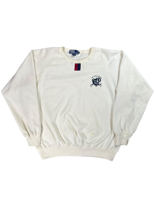 Vintage 90s Polo Ralph Lauren RL logo crewneck (L)