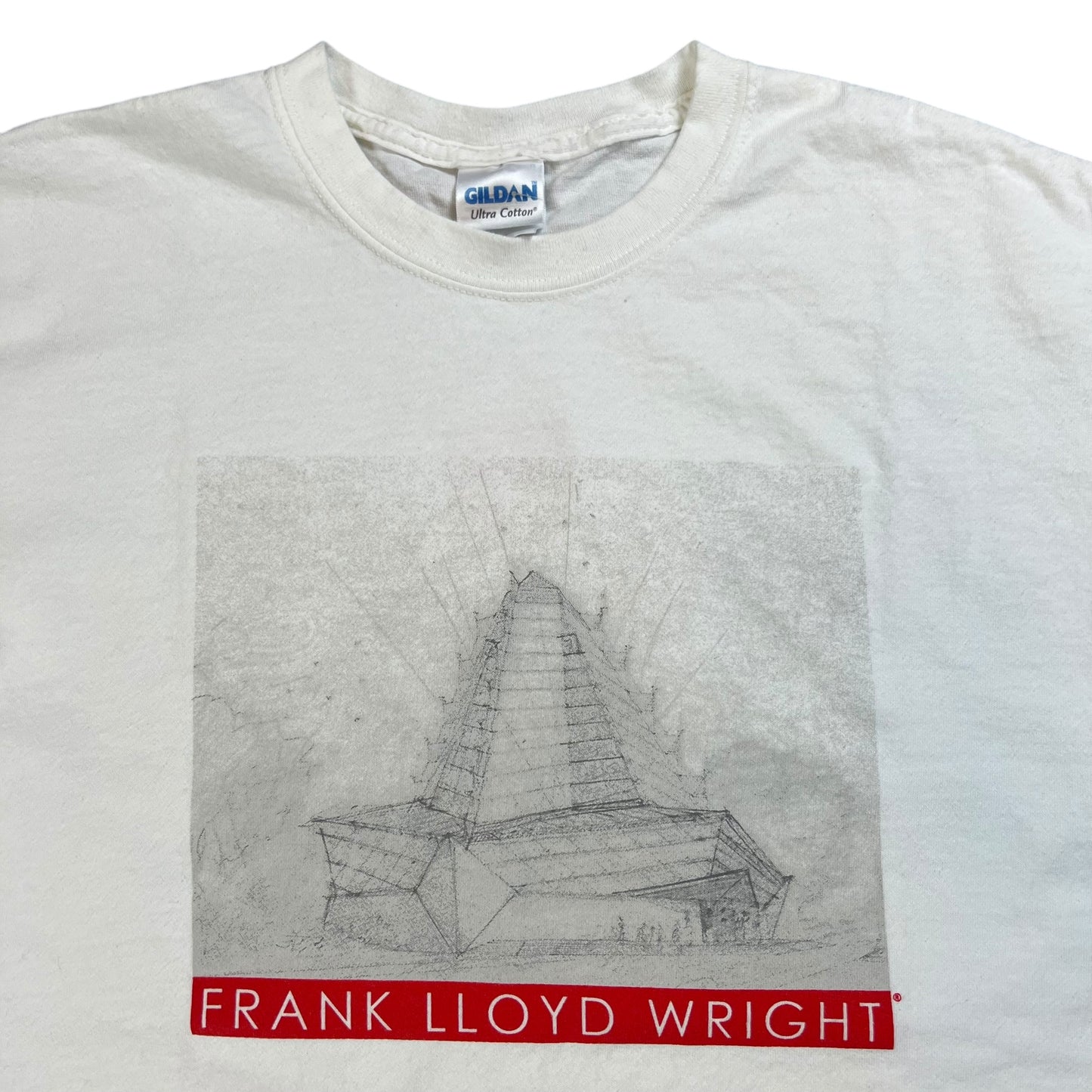 Y2K Frank Lloyd Wright art tee (L)