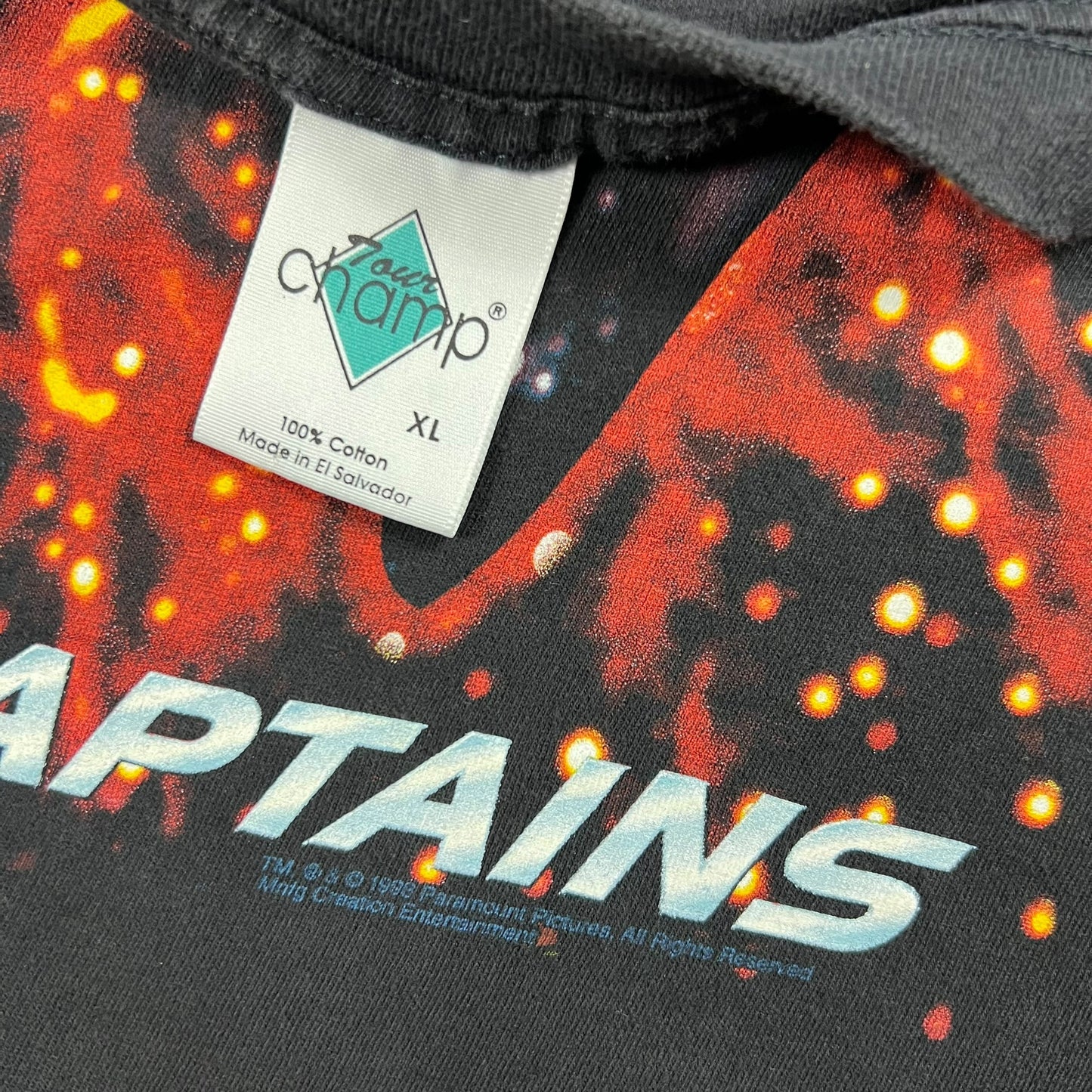 Vintage 1998 Star Trek Four Captains tee (XL)