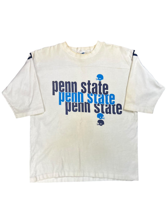 Vintage 1970s Penn State University football raglan tee (M)