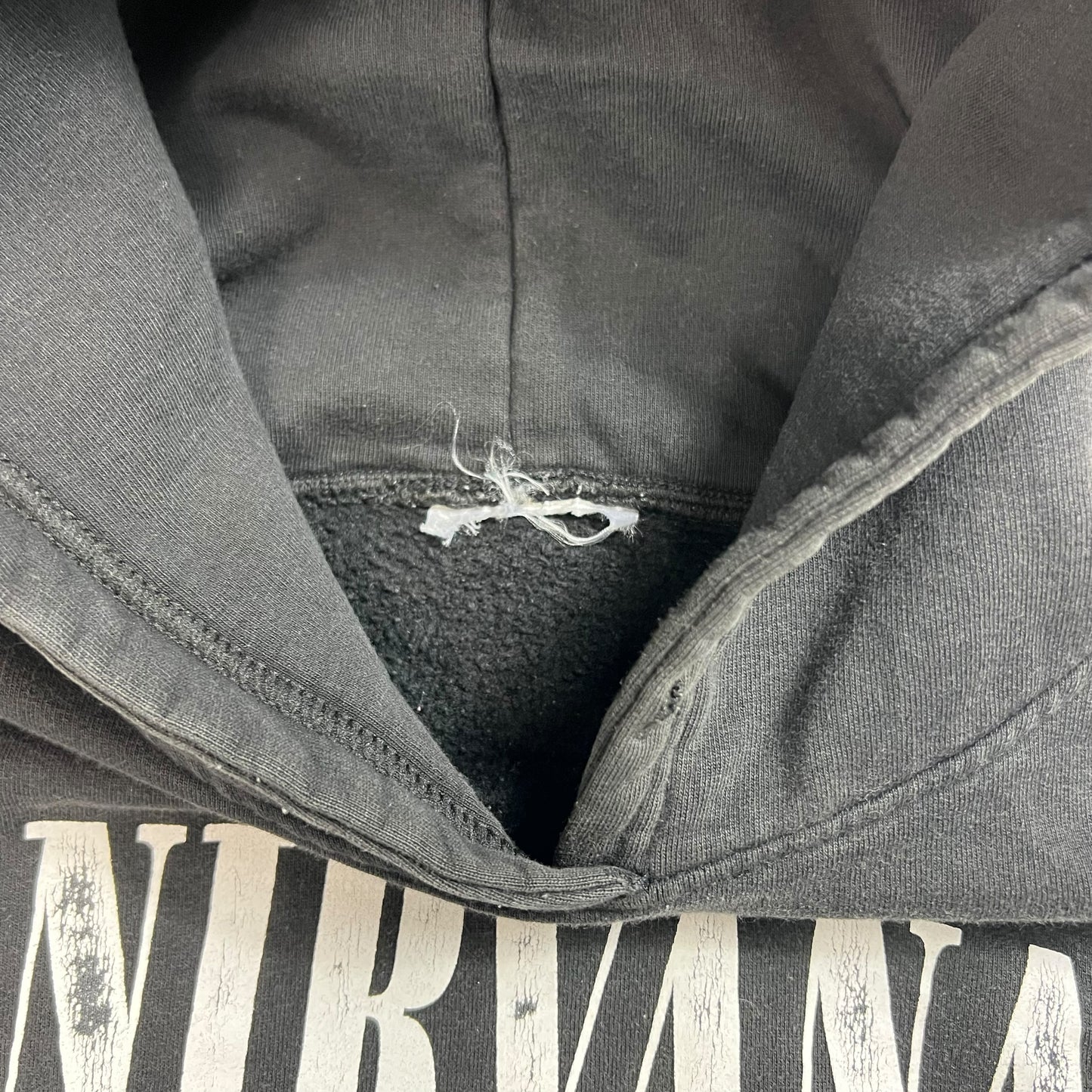 Vintage 90s Nirvana Vestibule euro band hoodie (L)