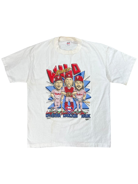 Vintage 1993 Salem Sports Philadelphia Phillies caricature tee (XL)