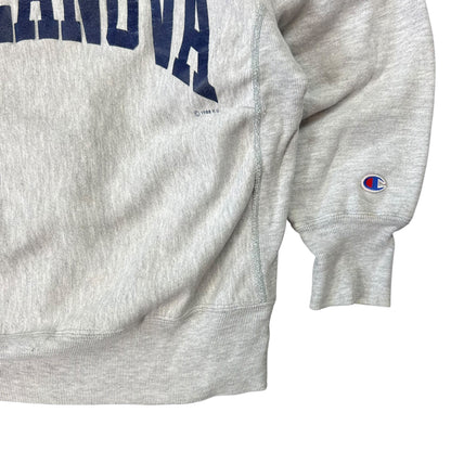 Vintage 80s Champion reverse weave warmup Villanova crewneck (M)