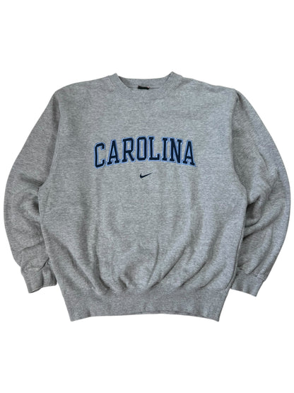 Vintage Y2K Nike University of North Carolina center swoosh crewneck (L)
