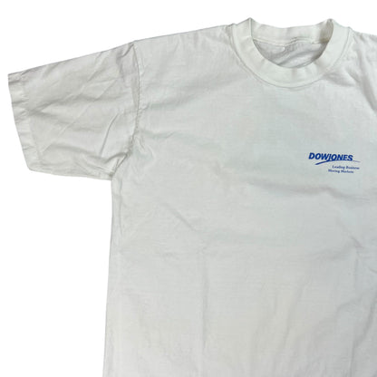 Vintage 90s DOW JONES News Wires tee (L)