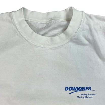 Vintage 90s DOW JONES News Wires tee (L)