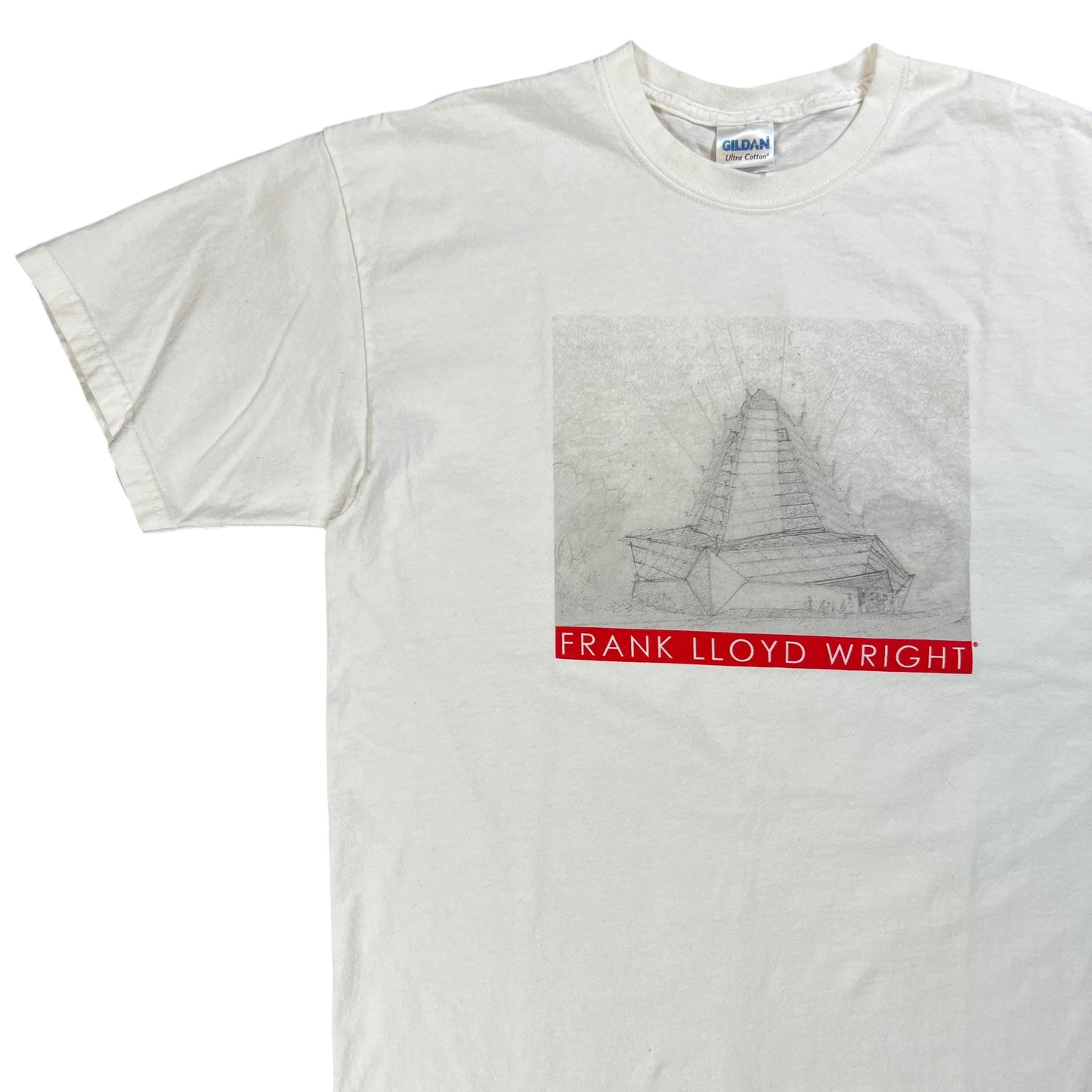 Y2K Frank Lloyd Wright art tee (L)