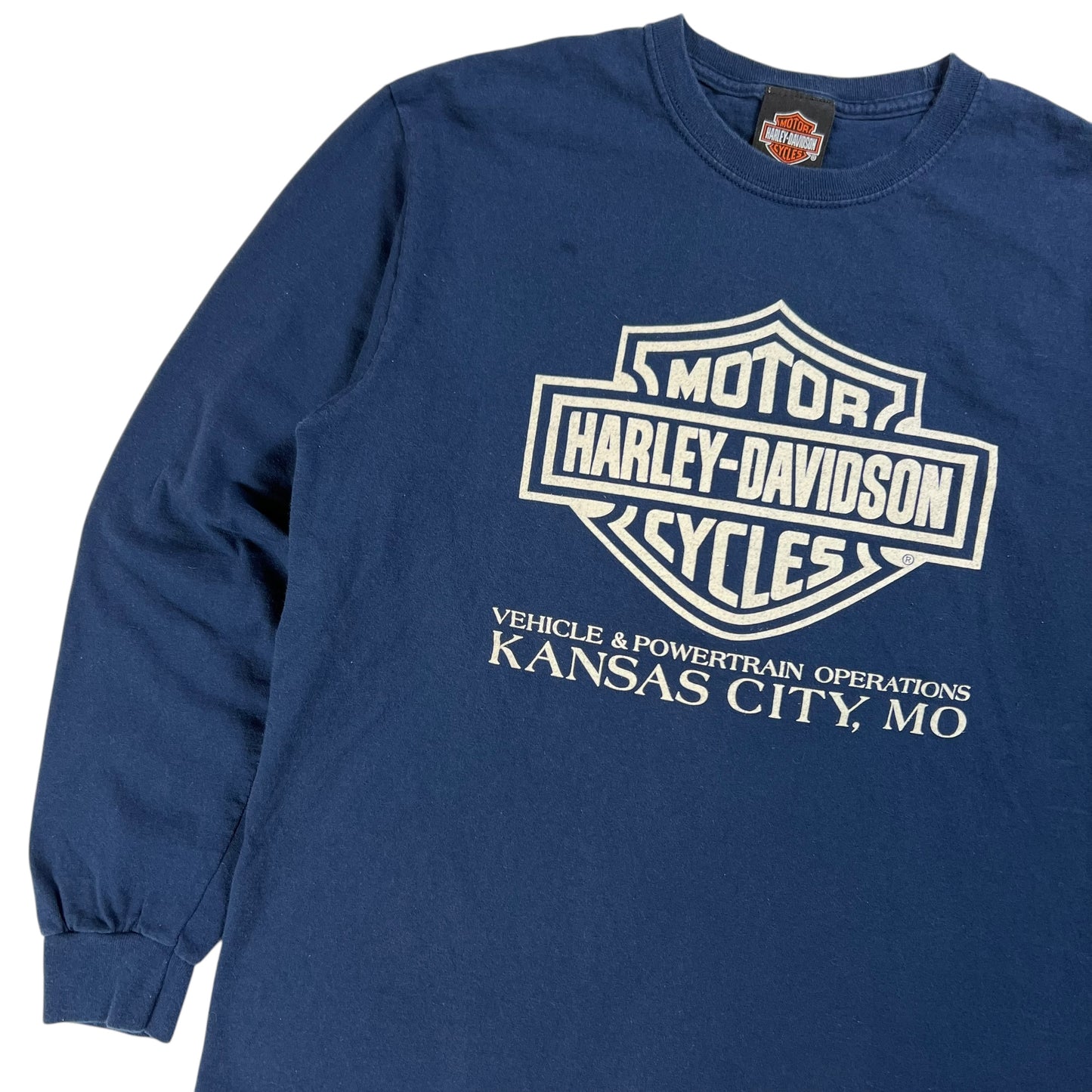 Vintage Y2K Harley Davidson Motorcycles Kansas City long sleeve (M)