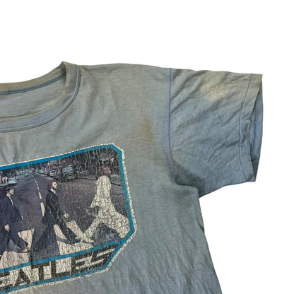 Vintage 1970s The Beatles Abbey Road faded band tee (M/L)