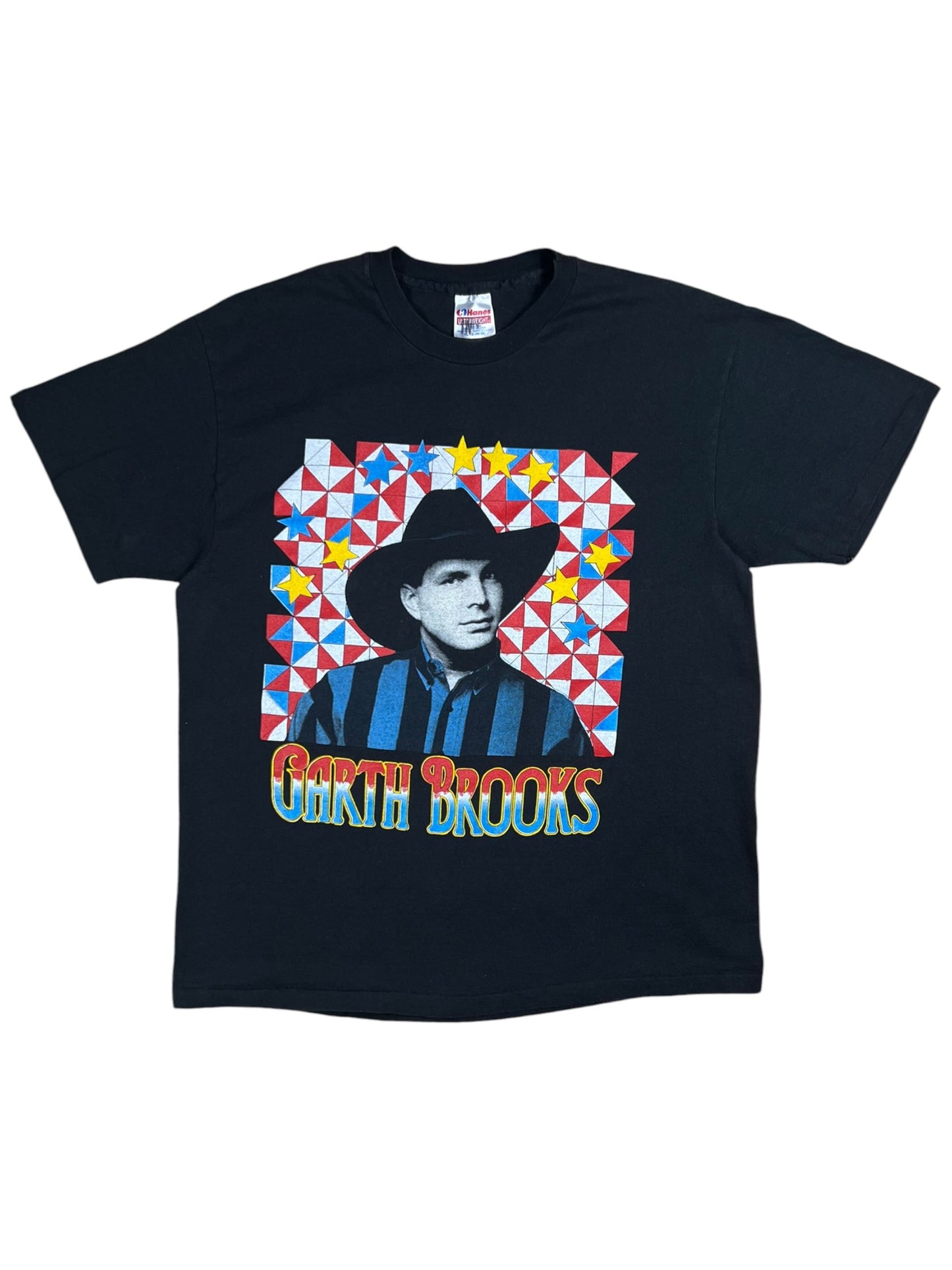 Vintage 1992 Hanes Garth Brooks Live Concert country tee (L)