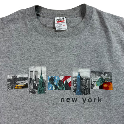 Vintage Y2K New York City box logo tee (L)