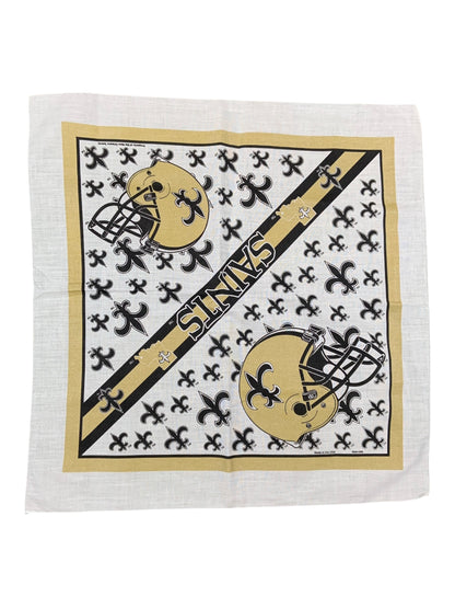 Vintage 90s New Orleans Saints Bandana USA