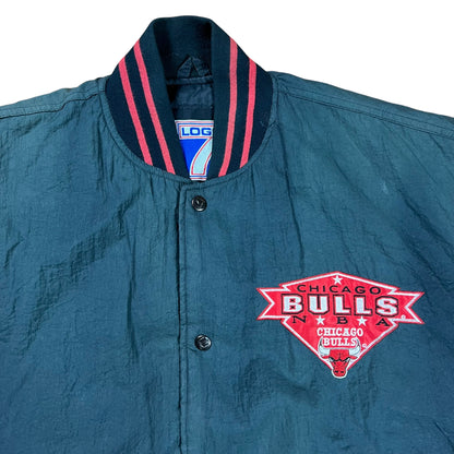 Vintage 90s Logo 7 Chicago Bulls puffer jacket (L)