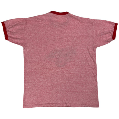 Vintage 1970s Russell Athletic Red Lobster ringer tee (L)
