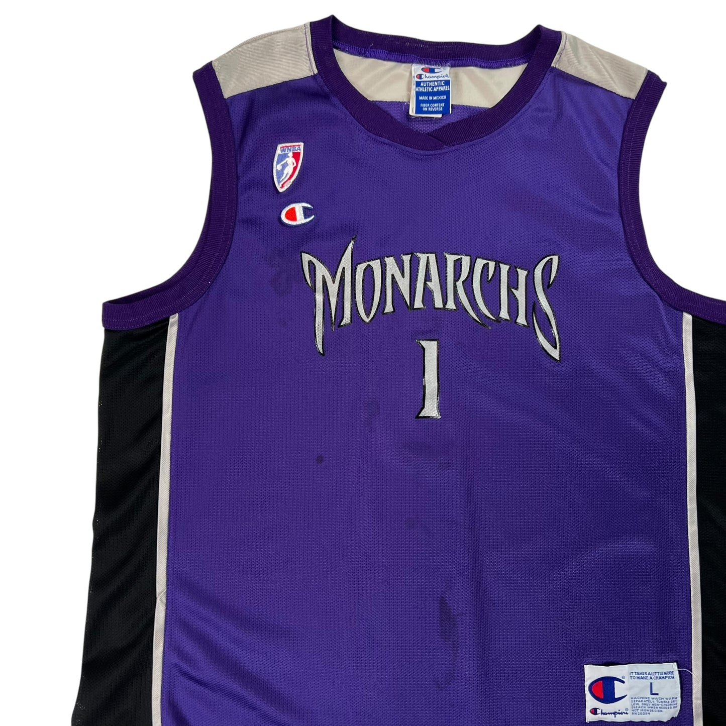 Vintage 90s Champion Sacramento Monarchs WNBA jersey (L)