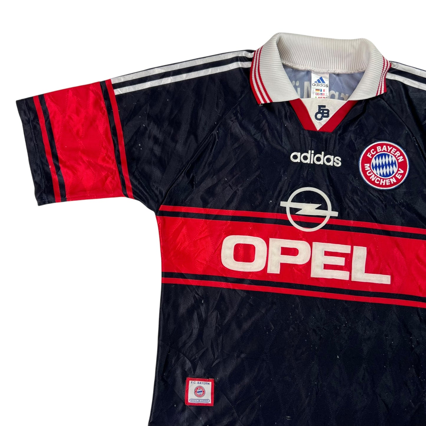 Vintage 90s Adidas Bayern München soccer jersey (S)