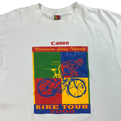 Vintage 2000 Canon Biker Tour Long Island tee (XL)