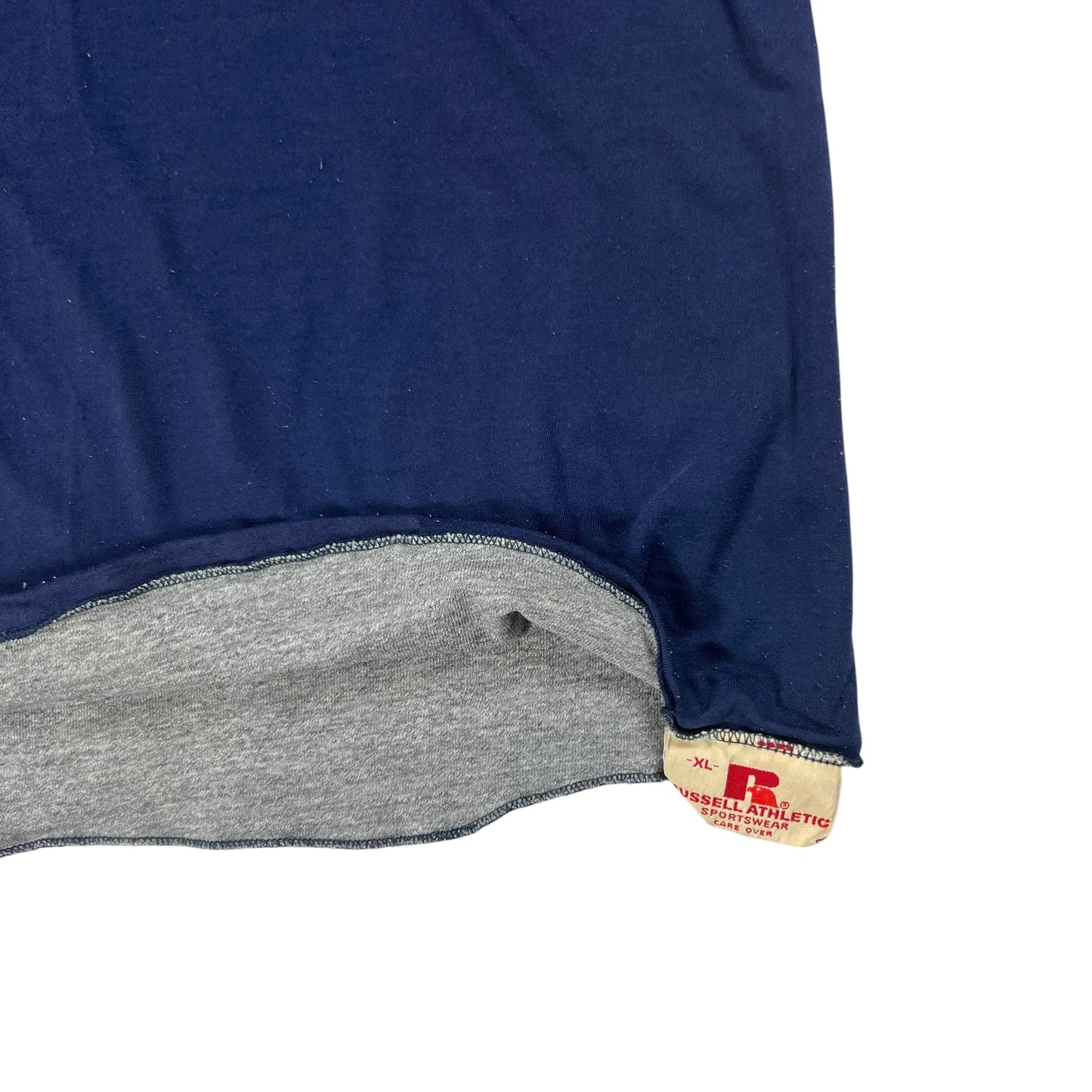 Vintage 1970s Russell Athletic double face reversible tee (M/L)
