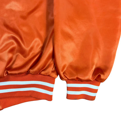 Vintage 80s Chalk Line Tampa Bay Buccaneers creamsicle satin jacket (L)