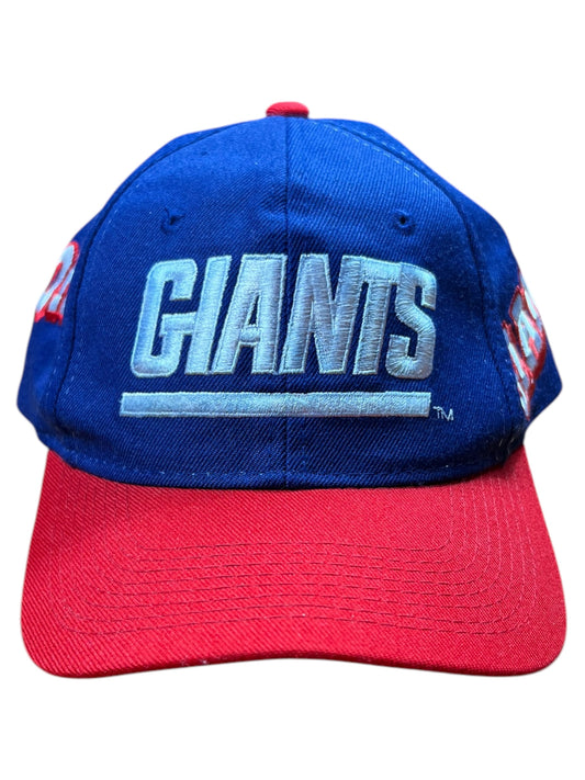 Vintage 90s Sports Specialties New York Giants side spellout SnapBack