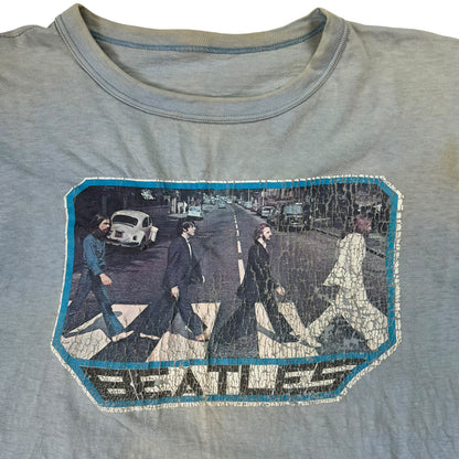 Vintage 1970s The Beatles Abbey Road faded band tee (M/L)