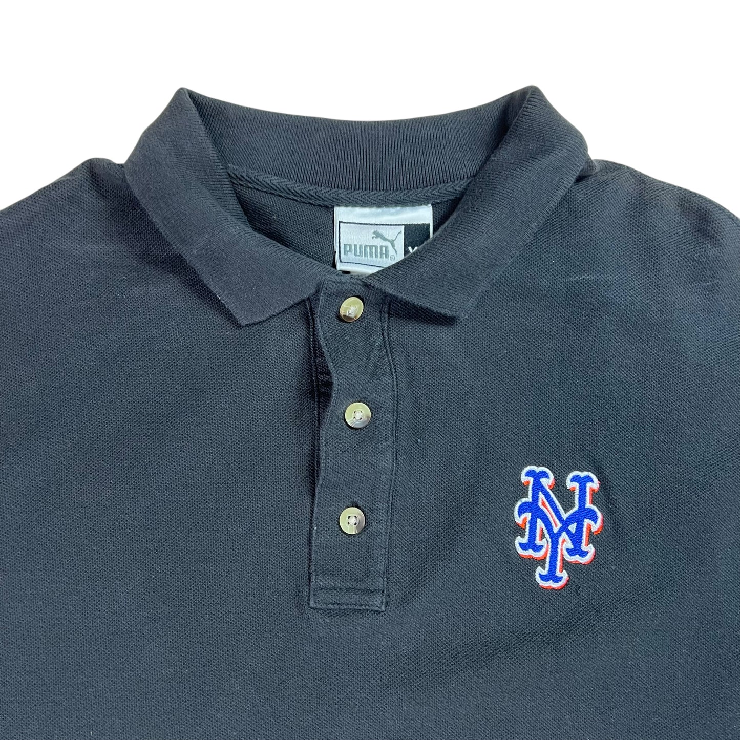 Vintage Y2K Puma New York Mets polo shirt (XL)