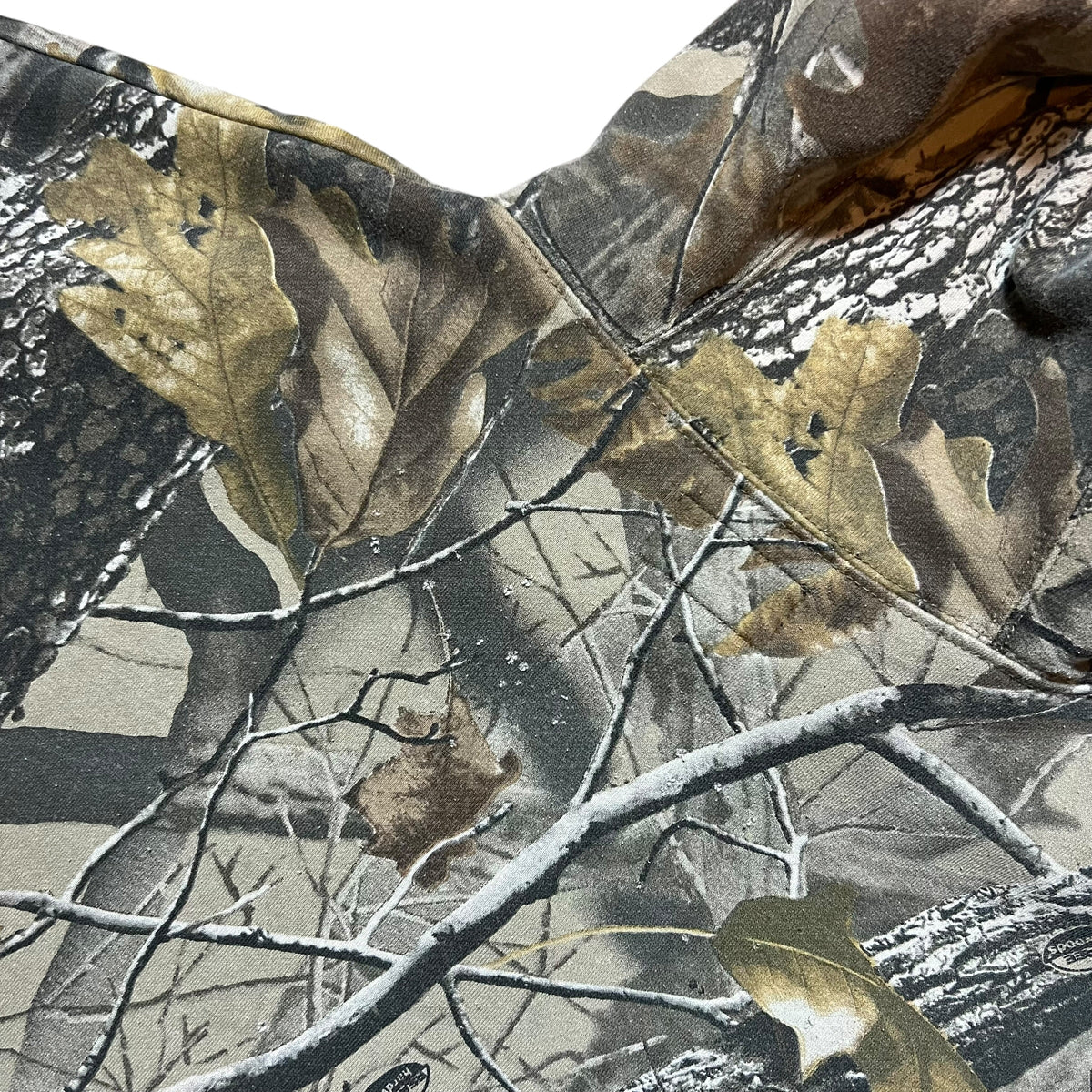 Vintage Y2K Guide Series Real Tree Camo faded zip up hoodie (XL)