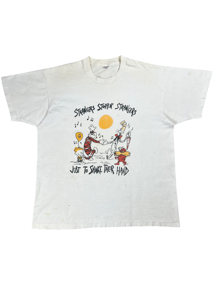 Vintage 90s Grateful Dead Scarlet Begonias cartoon lot band tee (XL)