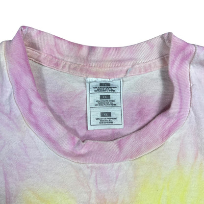 Vintage 1998 The Rolling Stones Bridges to Babylon tour long sleeve tie dye band tee (XL)