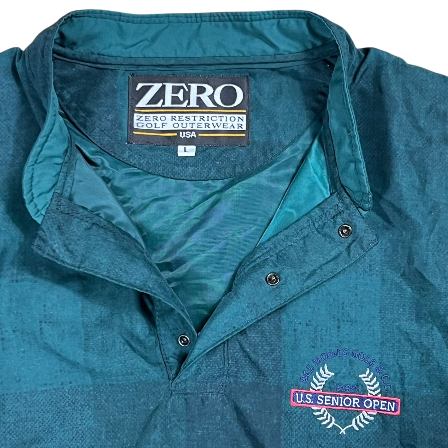 Vintage 1999 U.S. Senior Open golf tournament windbreaker (L)