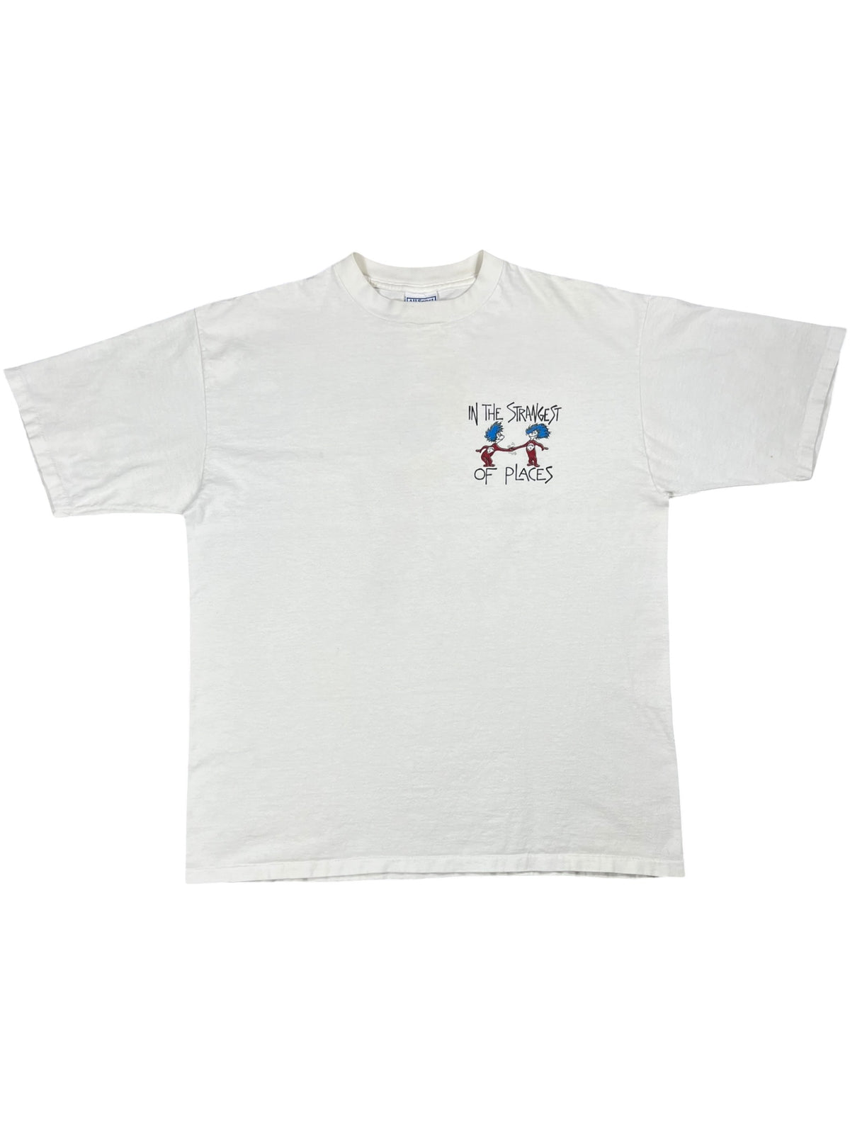 Vintage 90s Grateful Dead Scarlet Begonias Dr. Seuss Calvin Hobbes lot band tee (XL)