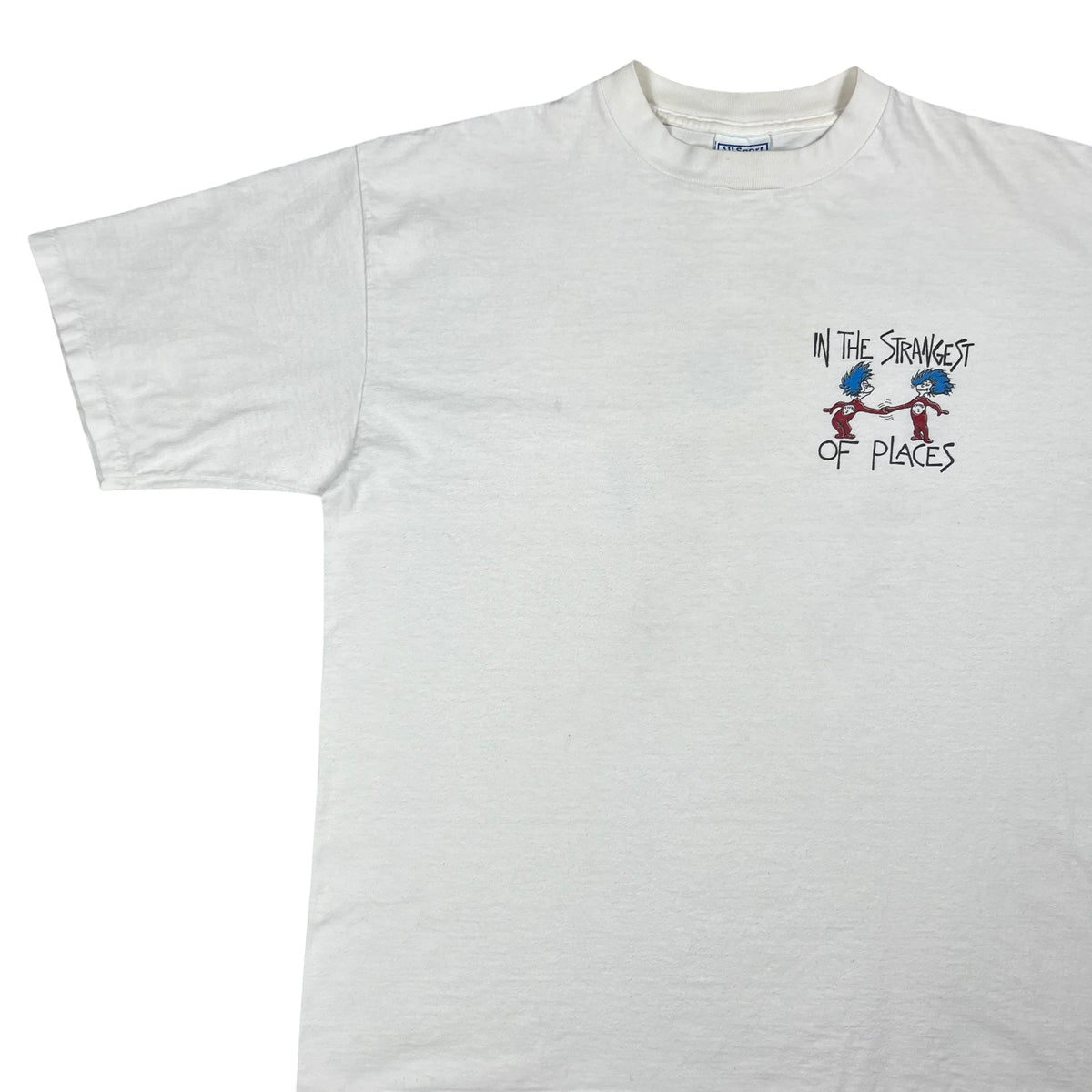 Vintage 90s Grateful Dead Scarlet Begonias Dr. Seuss Calvin Hobbes lot band tee (XL)