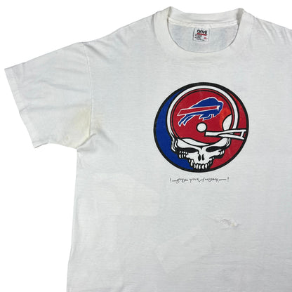Vintage 90s Grateful Dead Buffalo Bills Steal Your Facemask band lot tee (XL)