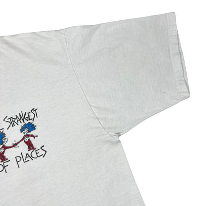 Vintage 90s Grateful Dead Scarlet Begonias Dr. Seuss Calvin Hobbes lot band tee (XL)
